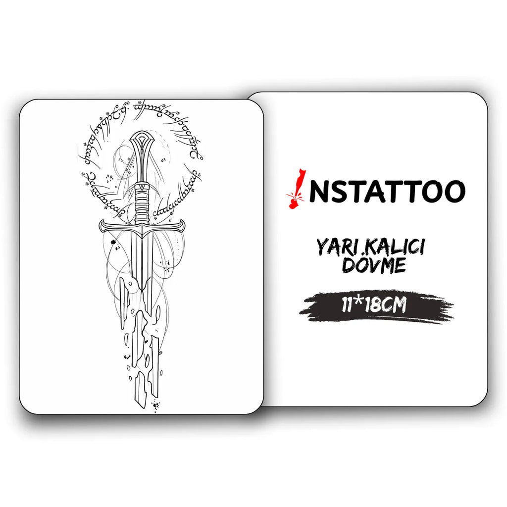 (Özel) Narsil - Yarı Kalıcı Dövme