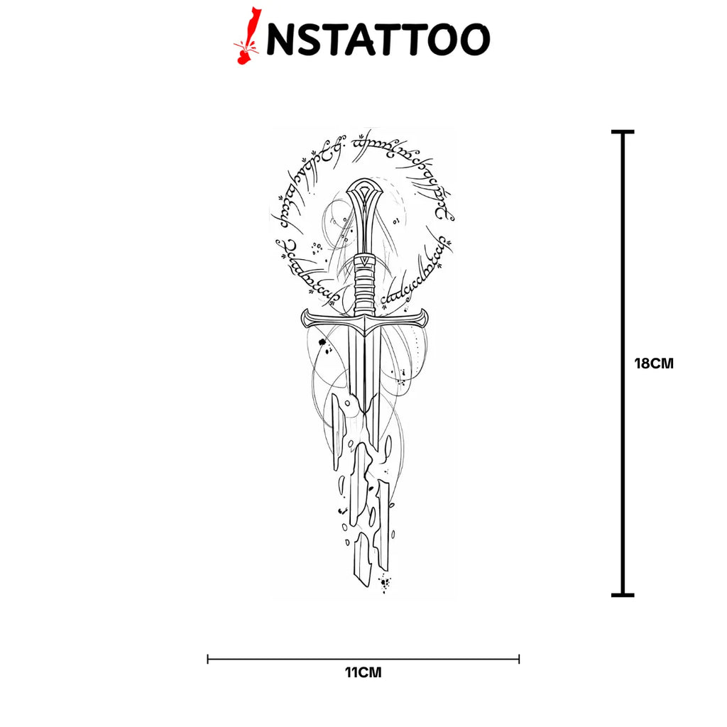 (Özel) Narsil - Yarı Kalıcı Dövme