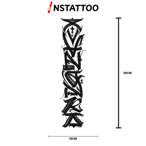 (Özel) Oblivion - Yarı Kalıcı Dövme