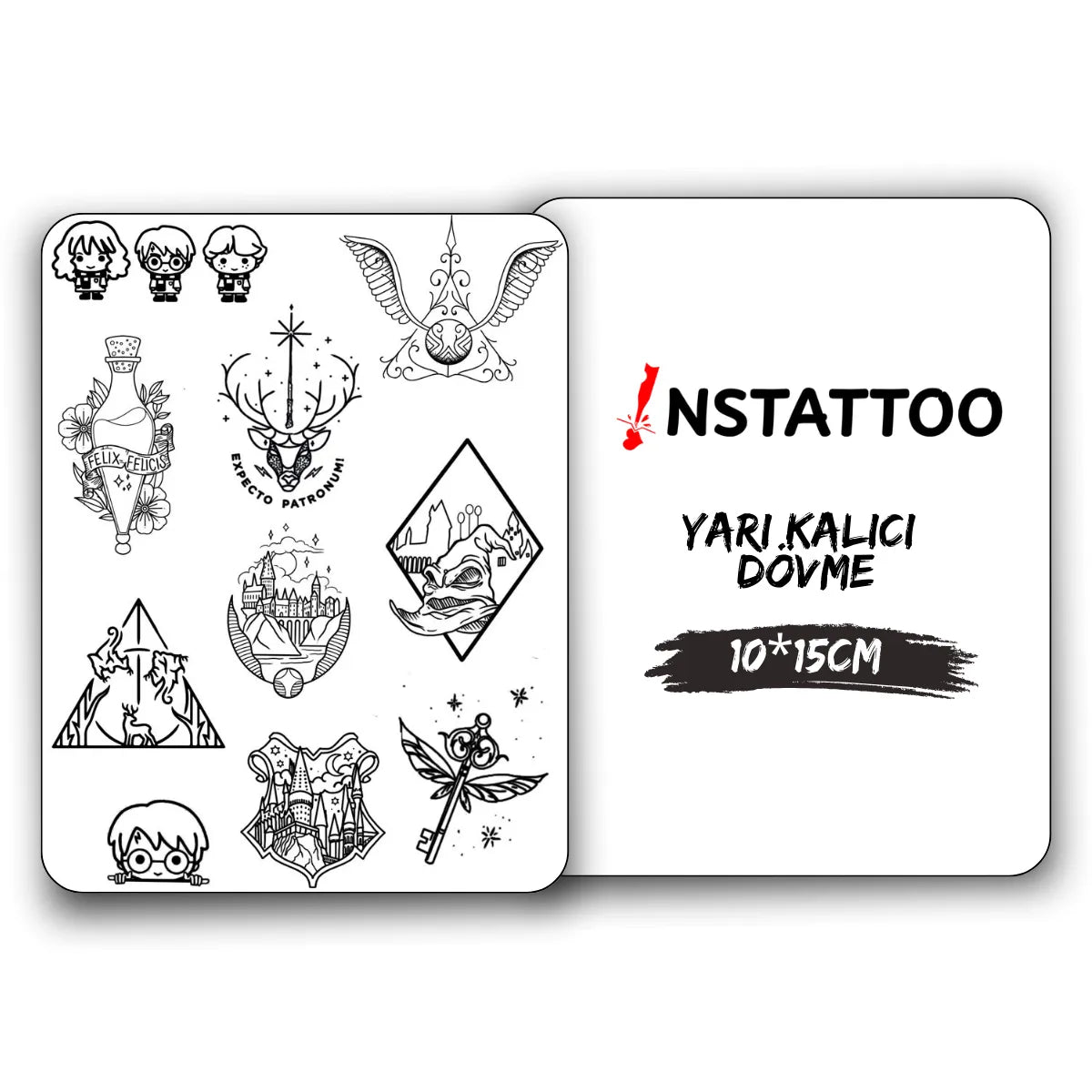 (Özel) Potter - Yarı Kalıcı Dövme