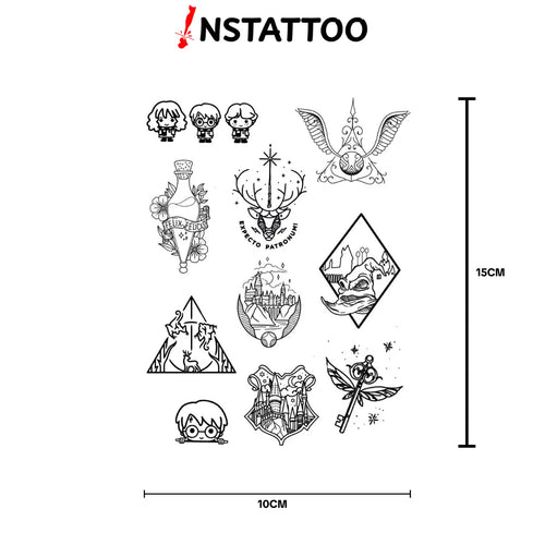 (Özel) Potter - Yarı Kalıcı Dövme