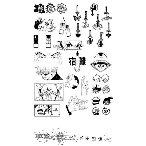 (Özel) Ryoiki - Yarı Kalıcı Dövme