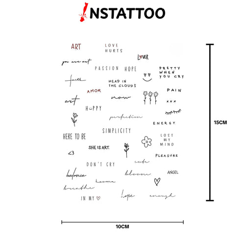 (Özel) She - Yarı Kalıcı Dövme