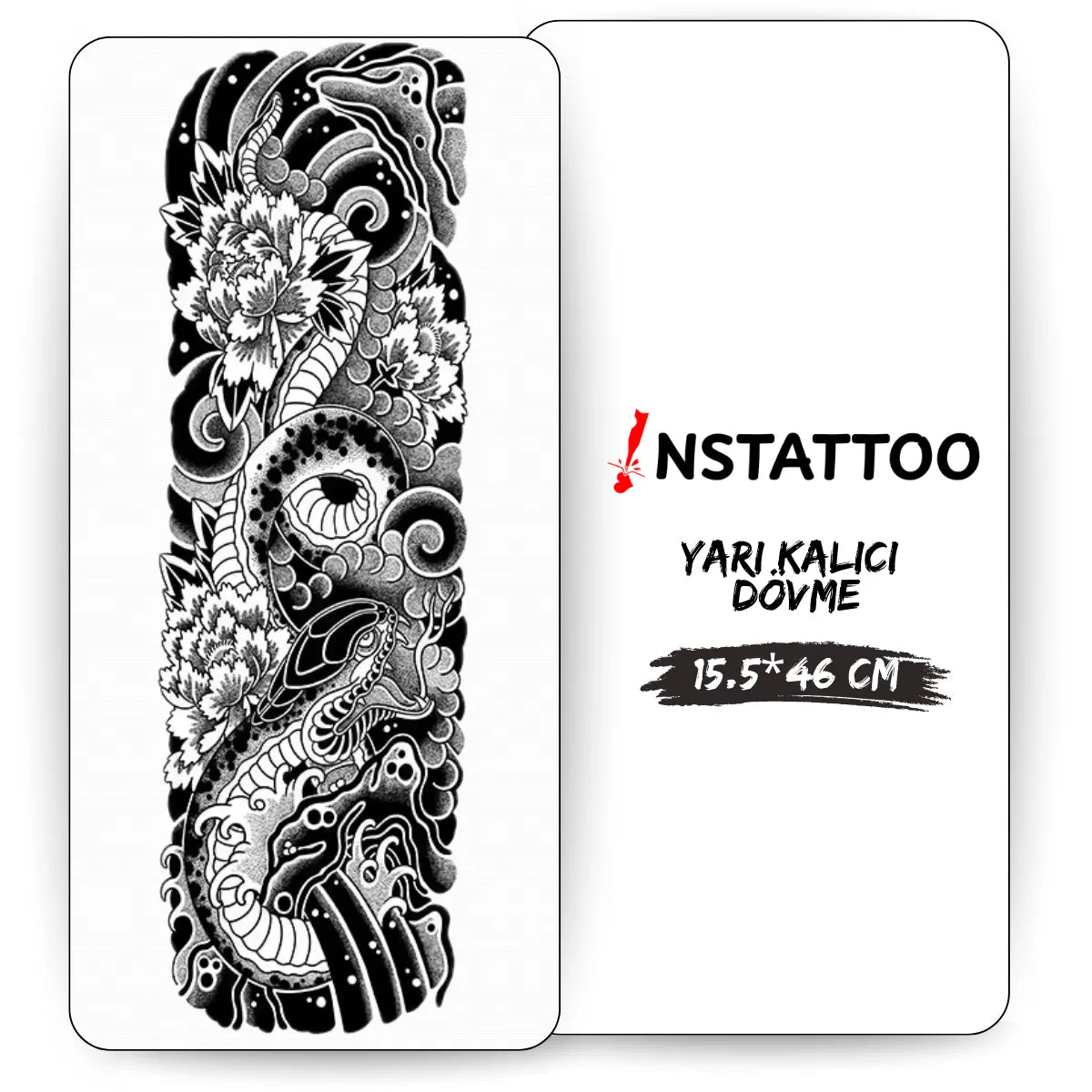 Sneaky - Yarı Kalıcı Dövme