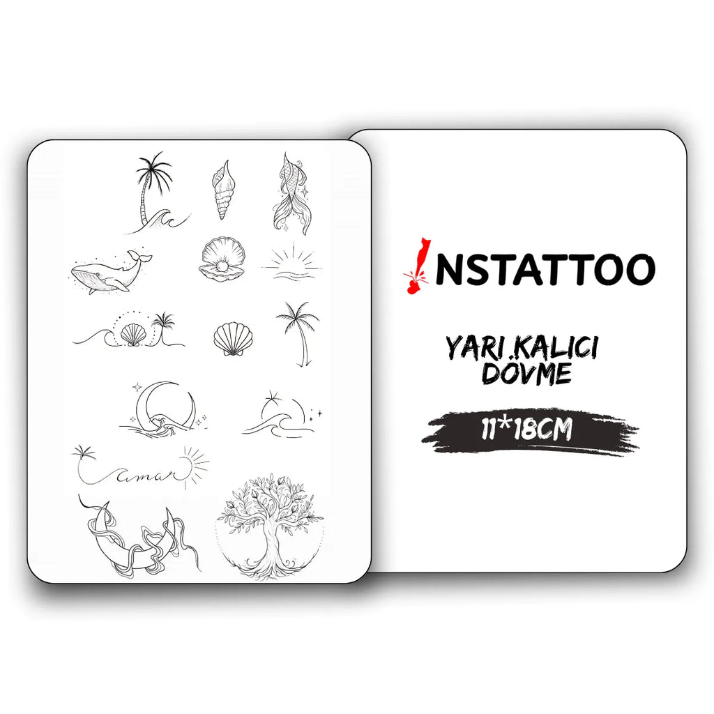 (Özel) Aegean - Yarı Kalıcı Dövme