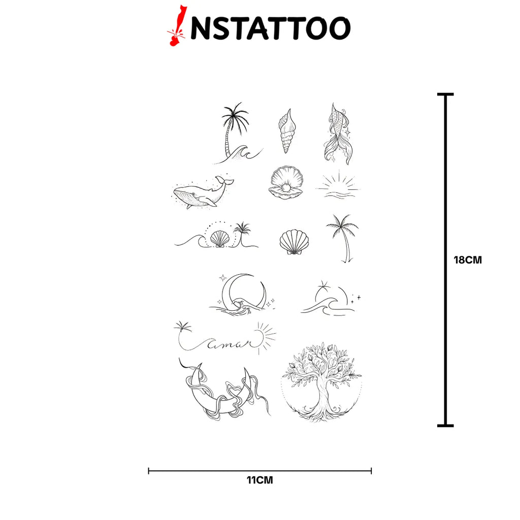 (Özel) Aegean - Yarı Kalıcı Dövme