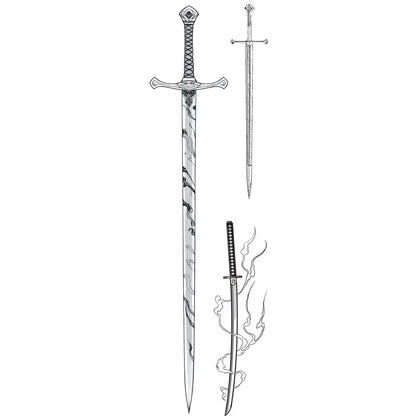 (Özel) Anduril - Yarı Kalıcı Dövme
