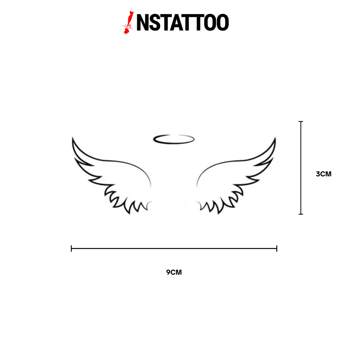 (İsme Özel) Angelet - Yarı Kalıcı Dövme