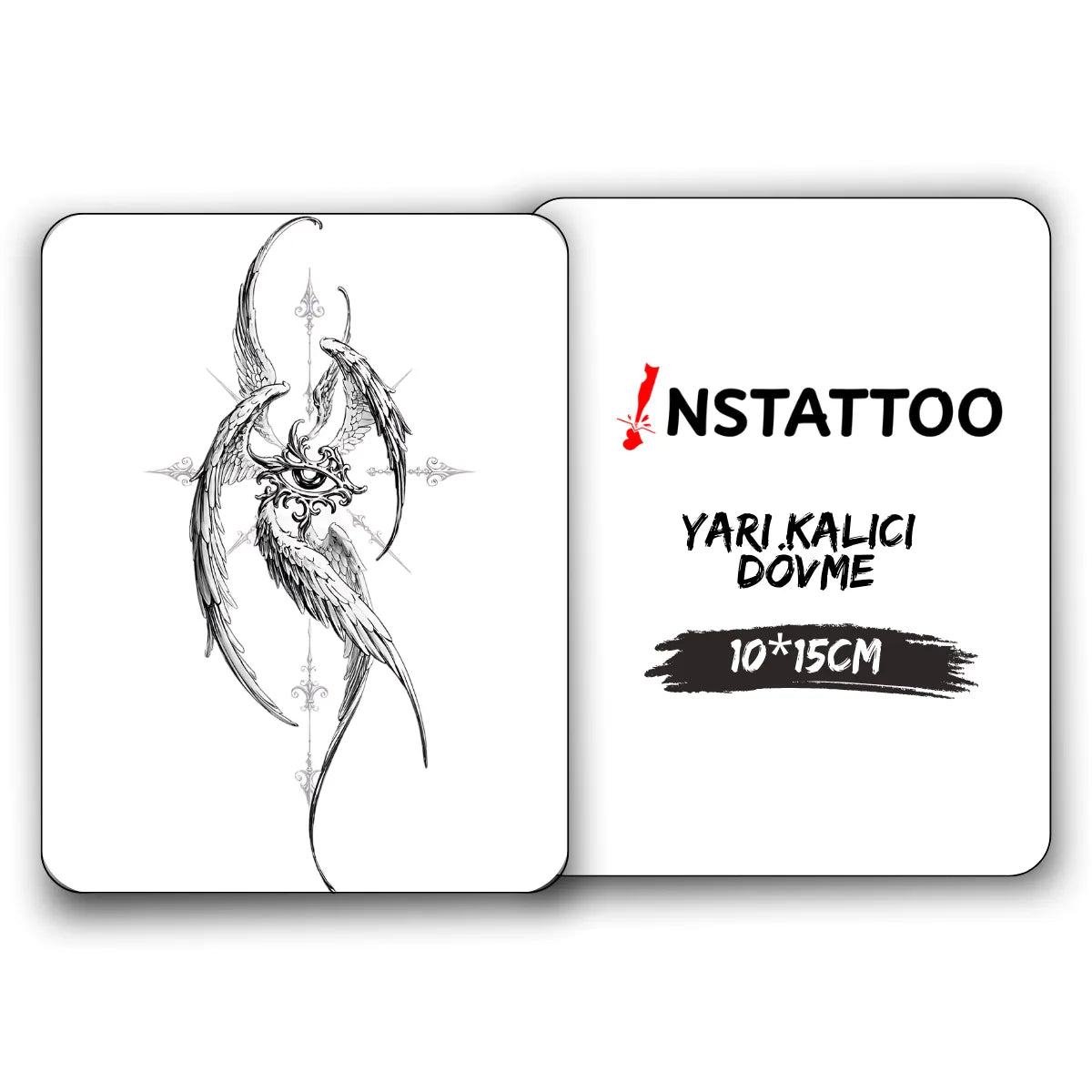 (Özel) Angelic - Yarı Kalıcı Dövme