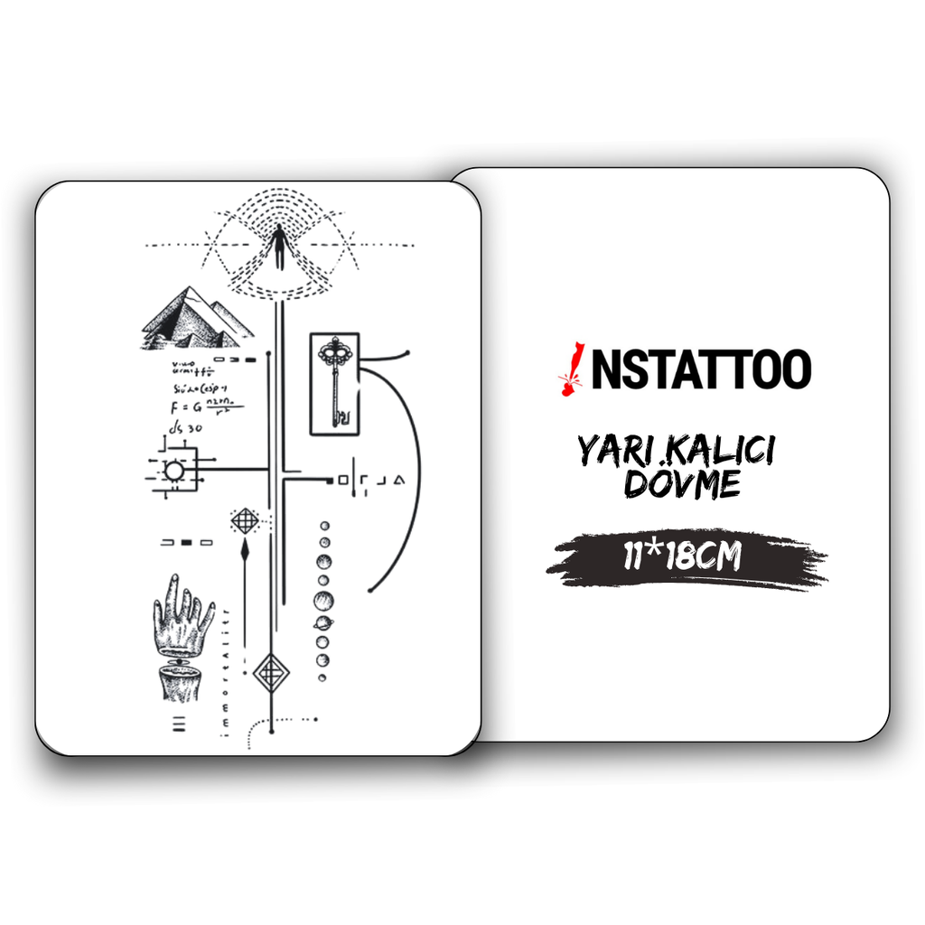 (Özel Tasarım) Animus -Yarı Kalıcı Dövme