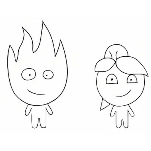 (Özel) Ateş ve Su - Yarı Kalıcı Dövme