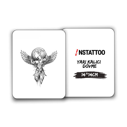 (Özel Tasarım) Atlas- Yarı Kalıcı Dövme
