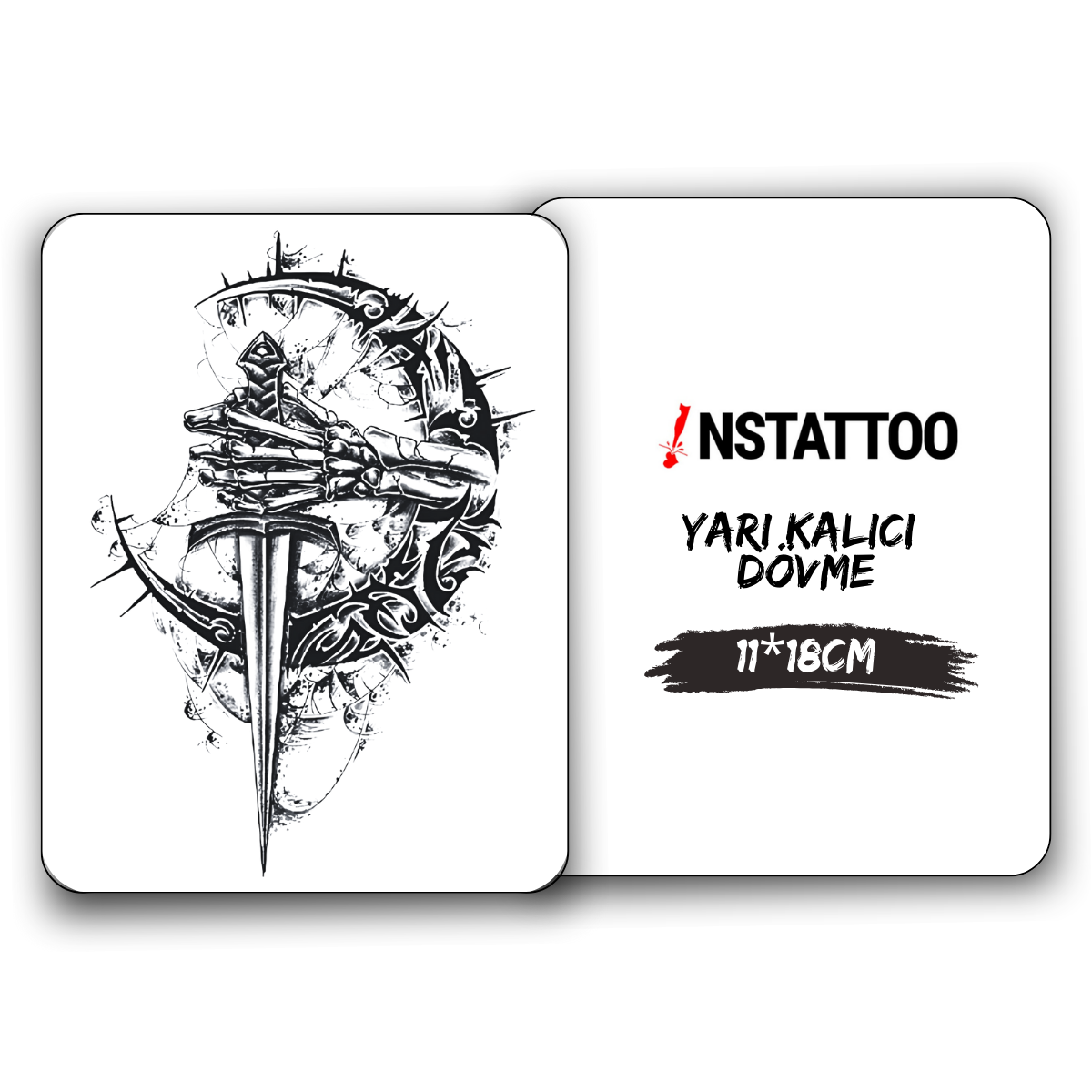 Azrael - Yarı Kalıcı Dövme