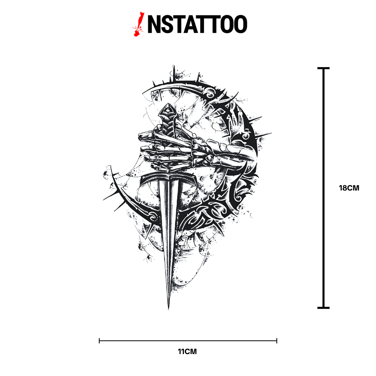 Azrael - Yarı Kalıcı Dövme