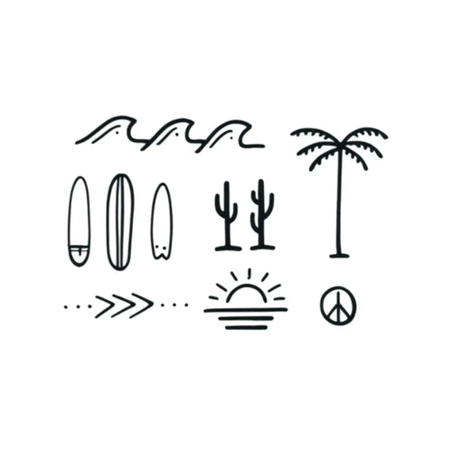 (Özel) Cactus - Yarı Kalıcı Dövme