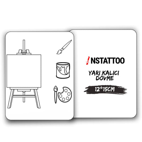 (Özel) Canvas - Yarı Kalıcı Dövme