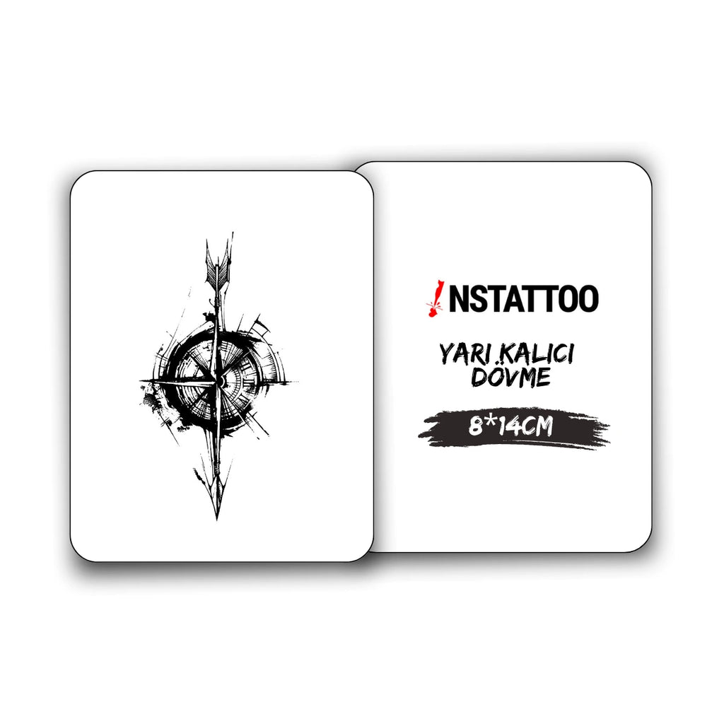 (Özel Tasarım) Corrupt- Yarı Kalıcı Dövme