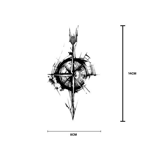 (Özel Tasarım) Corrupt- Yarı Kalıcı Dövme