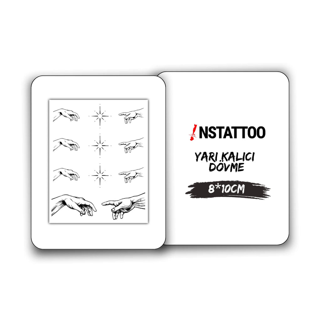 (4 Dövme) Creation - Yarı Kalıcı Dövme