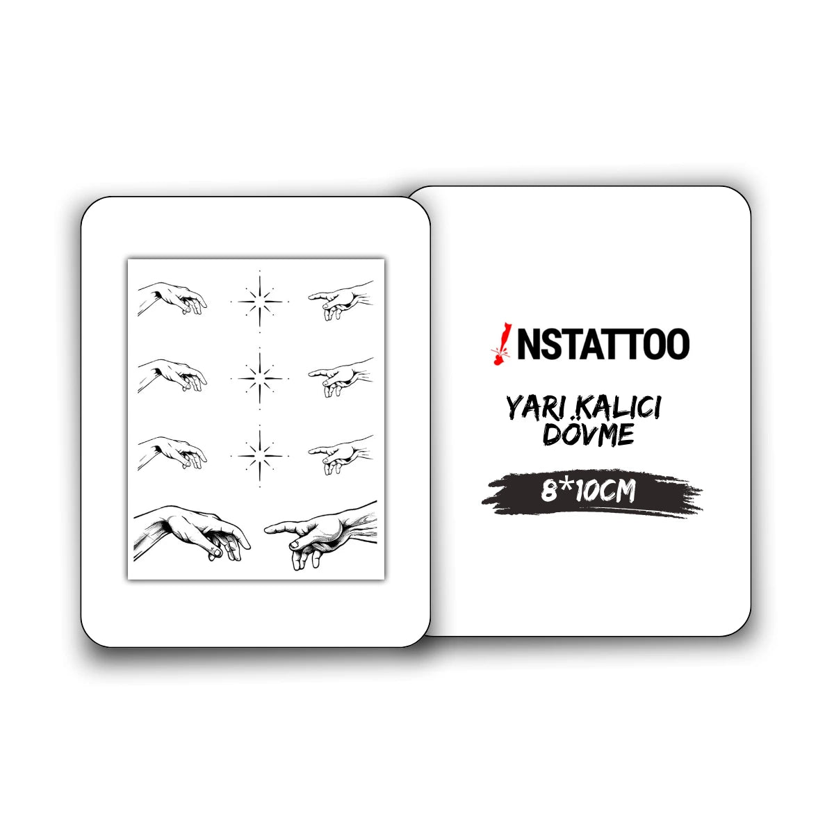 (4 Dövme) Creation - Yarı Kalıcı Dövme