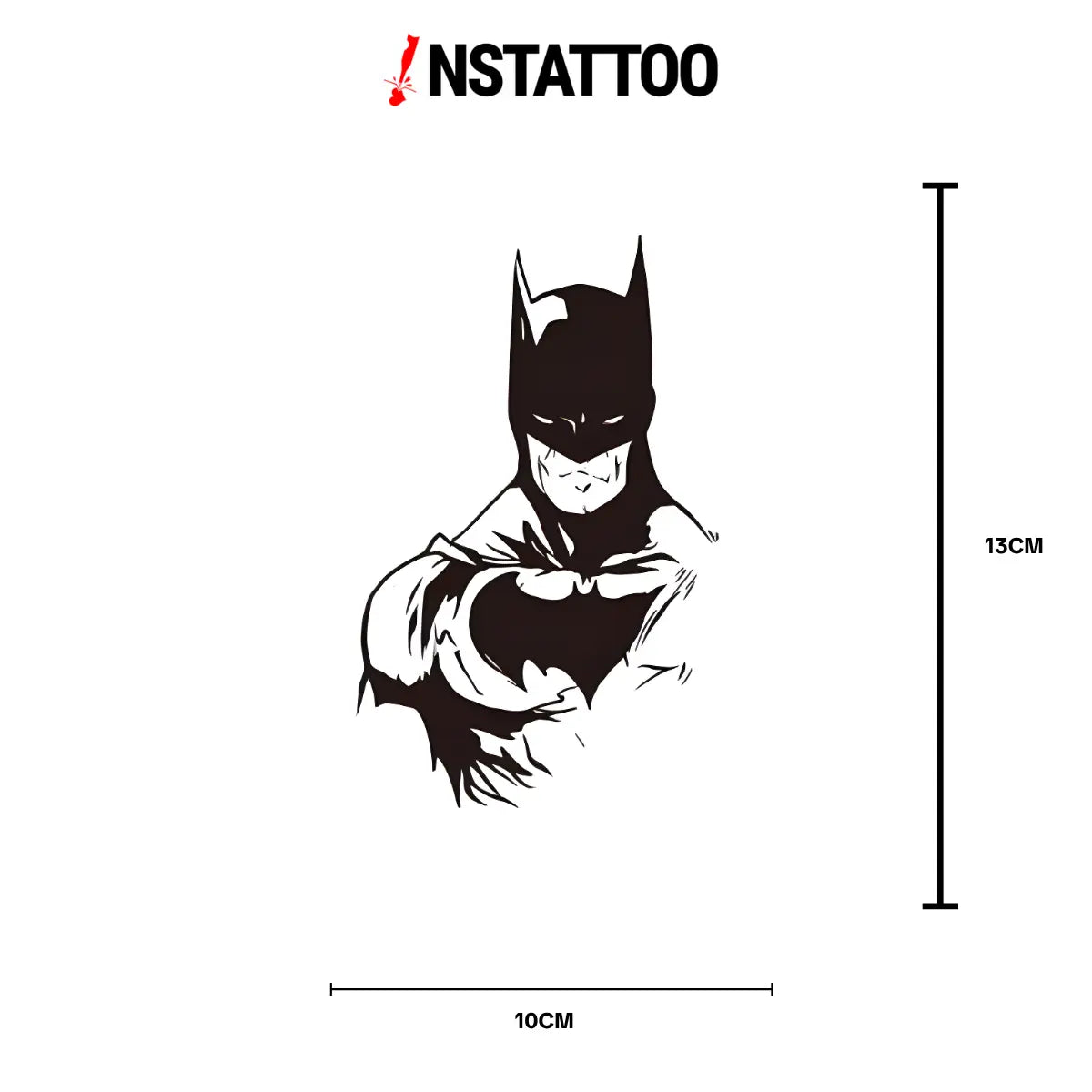 Dark Knight - Yarı Kalıcı Dövme