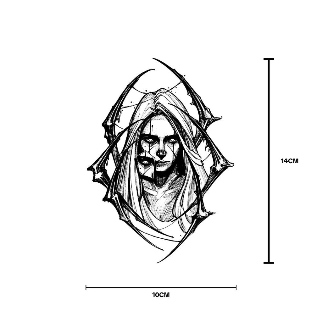 (Özel Tasarım) Enigma- Yarı Kalıcı Dövme