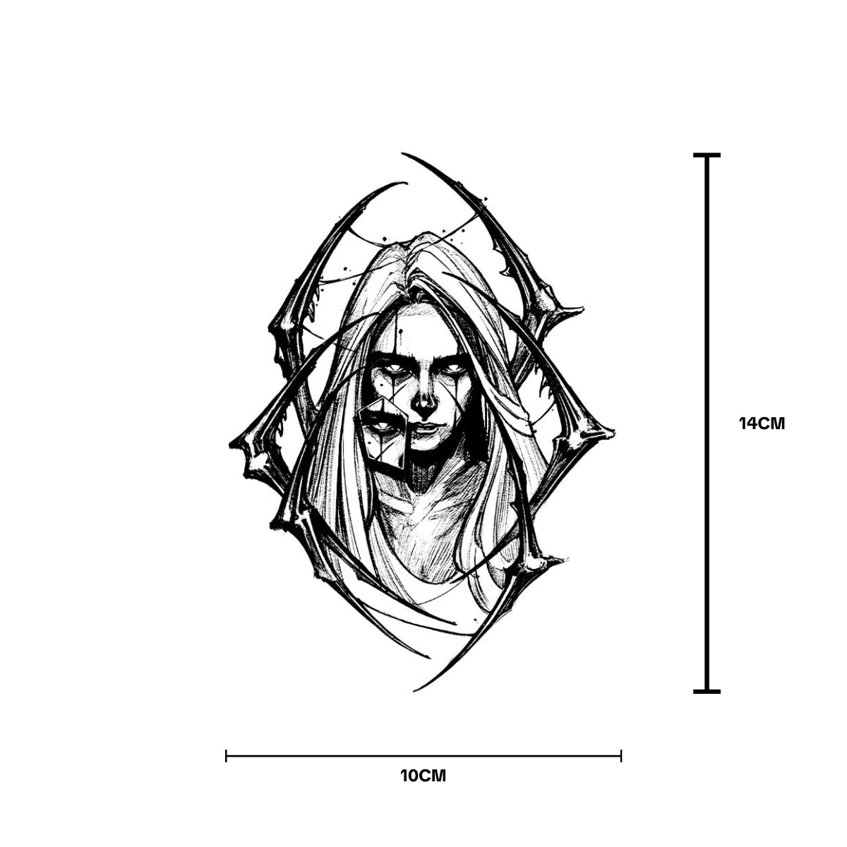 (Özel Tasarım) Enigma- Yarı Kalıcı Dövme