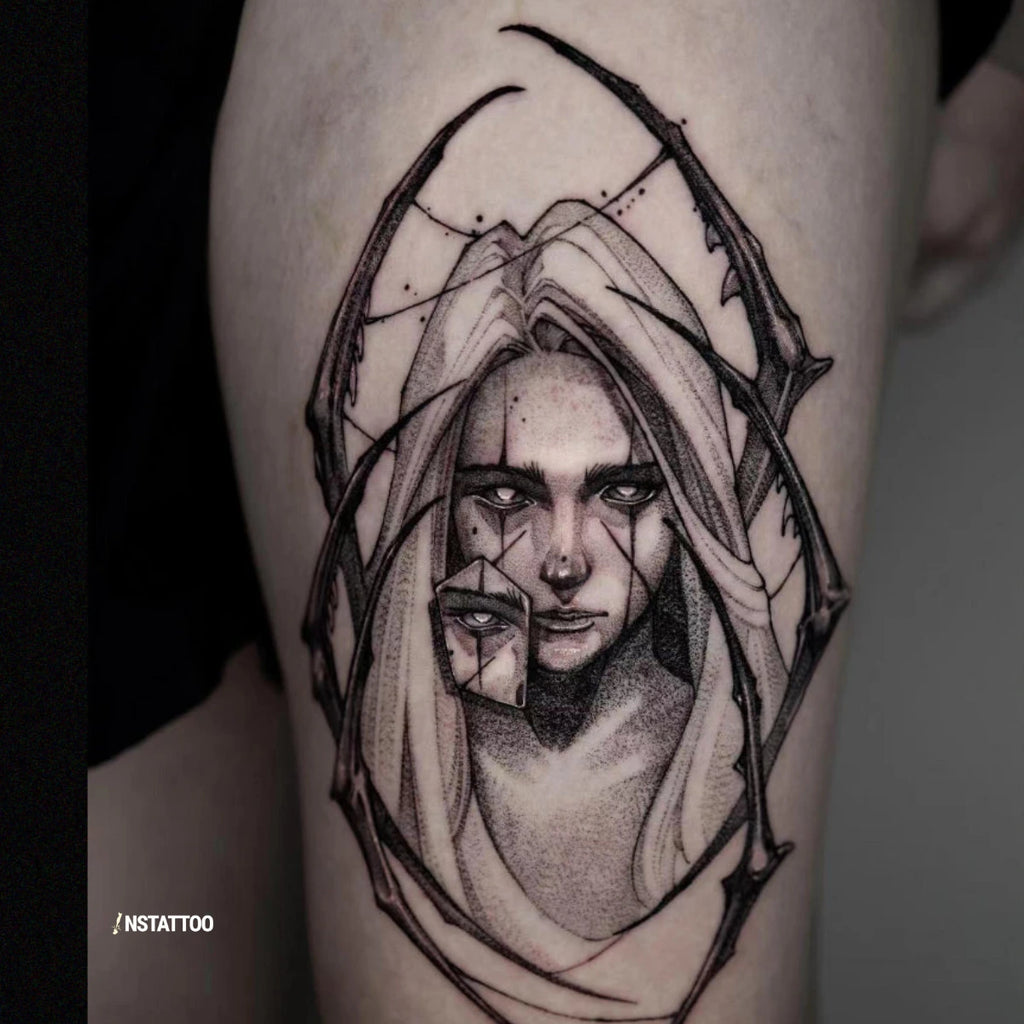 (Özel Tasarım) Enigma- Yarı Kalıcı Dövme