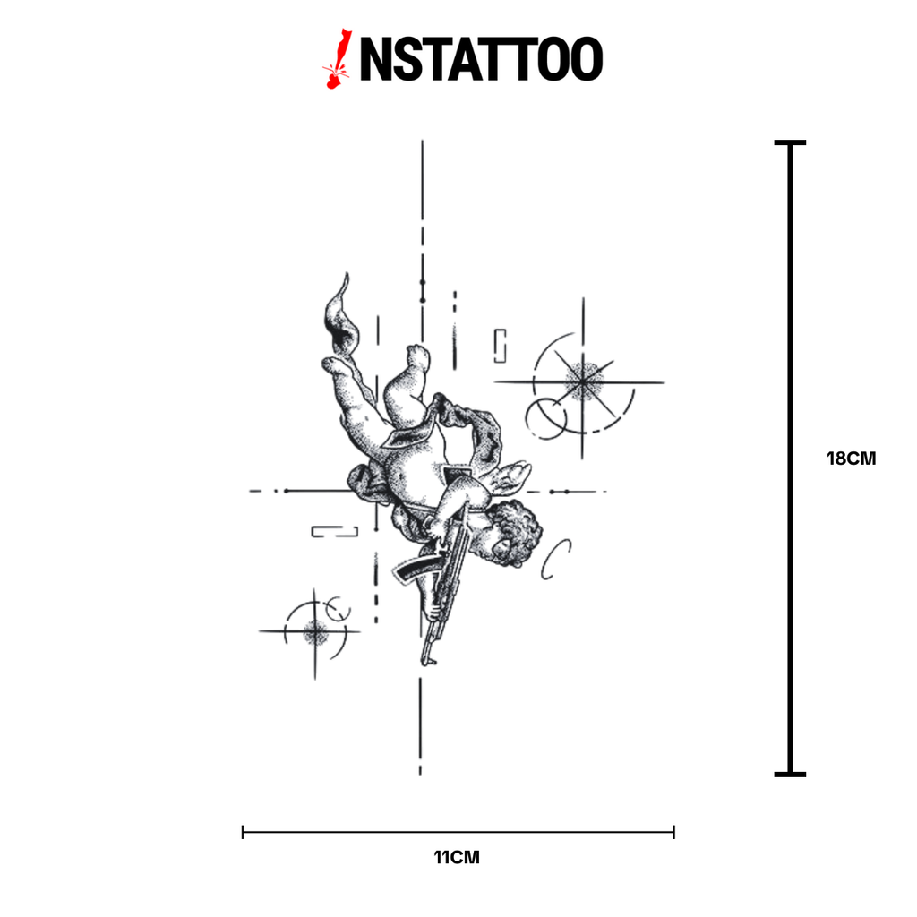 Eros-47 -Yarı Kalıcı Dövme