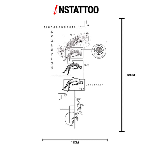 (Özel) Evolution - Yarı Kalıcı Dövme