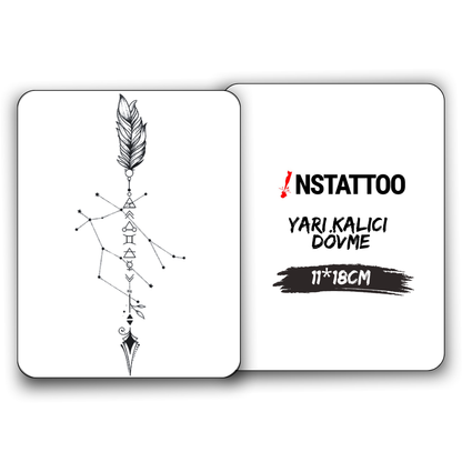 Feather - Yarı Kalıcı Dövme