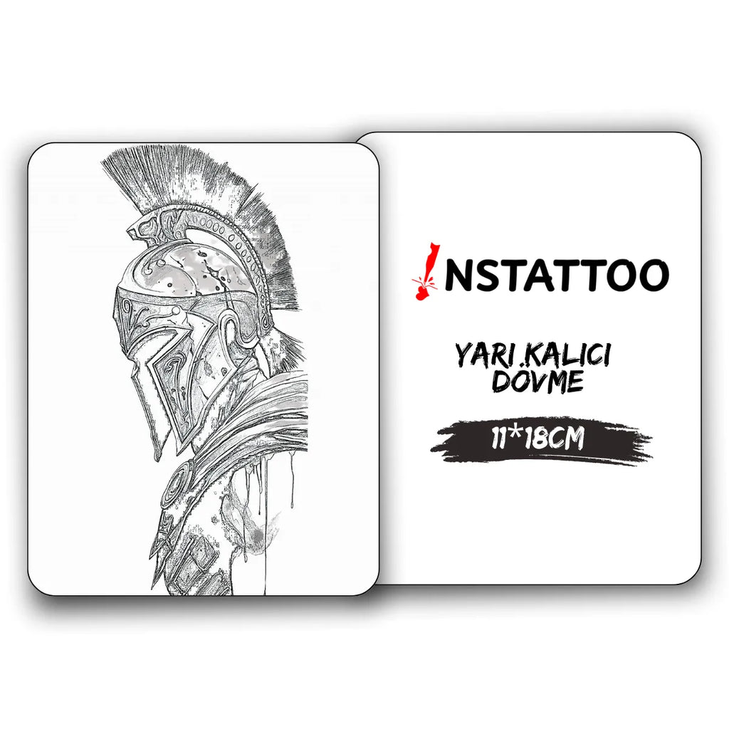 (Özel) Gannicus - Yarı Kalıcı Dövme