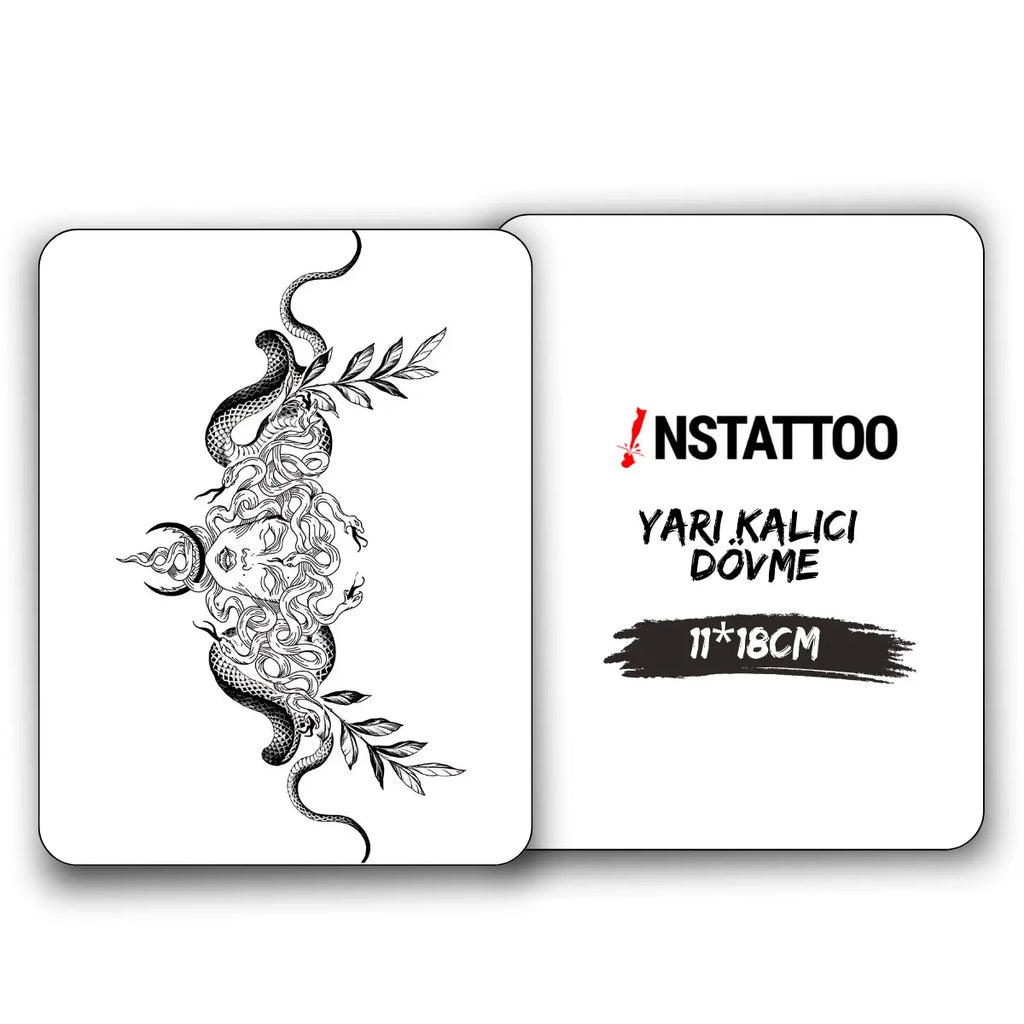 (Özel) Gorgo - Yarı Kalıcı Dövme