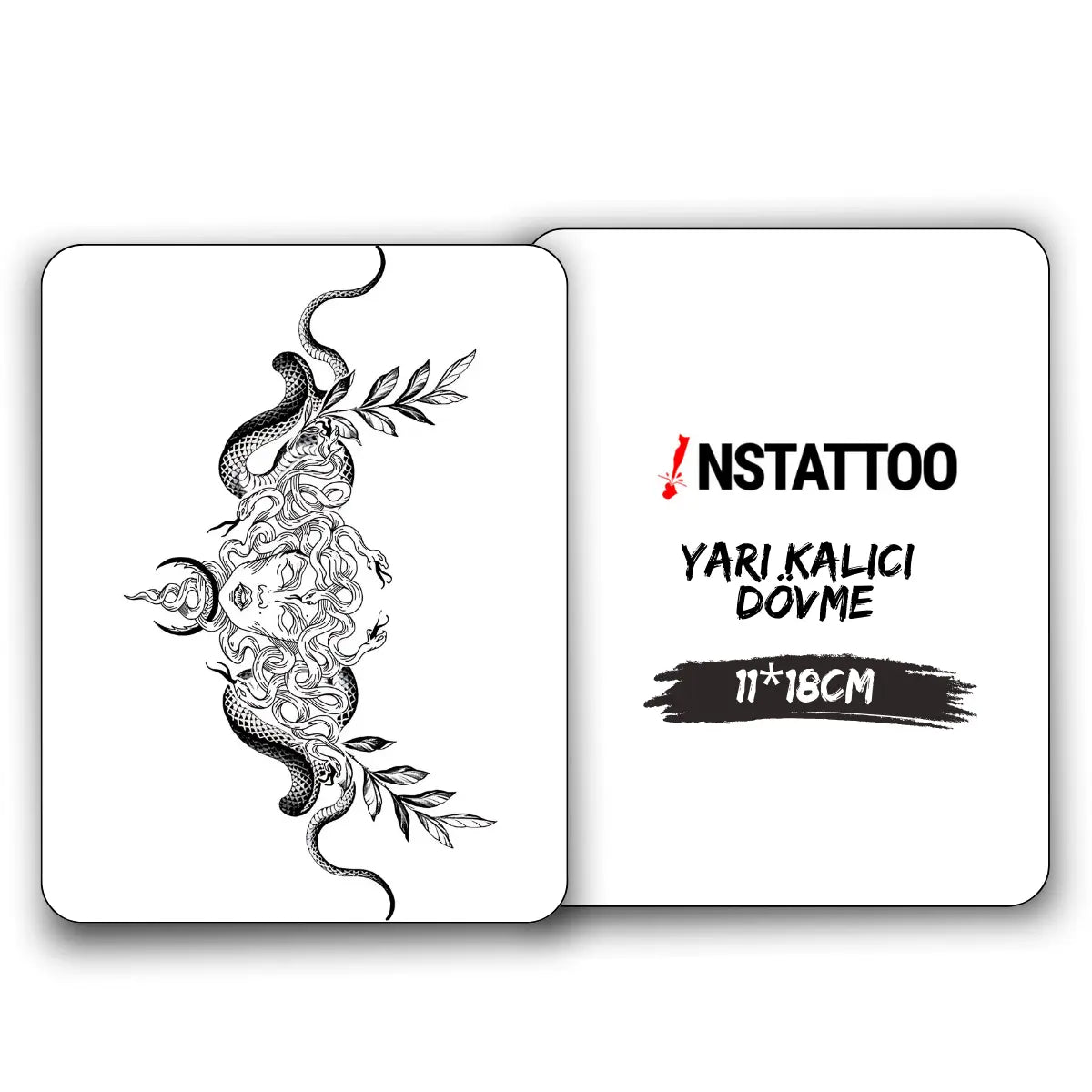 (Özel) Gorgo - Yarı Kalıcı Dövme