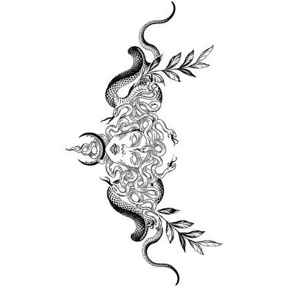 (Özel) Gorgo - Yarı Kalıcı Dövme