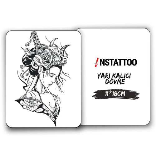 Hanakage - Yarı Kalıcı Dövme