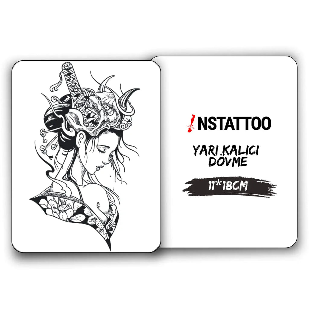 Hanakage - Yarı Kalıcı Dövme