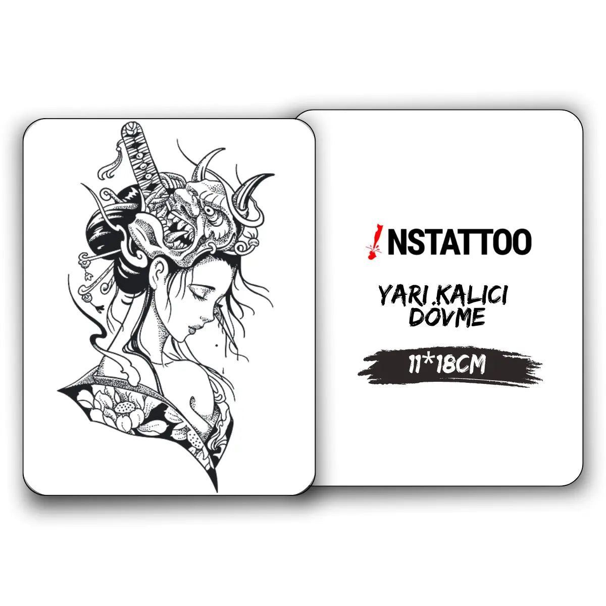 Hanakage - Yarı Kalıcı Dövme