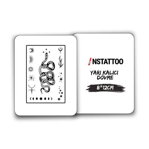 (11 Dövme) El Paketi I - Yarı Kalıcı Dövme