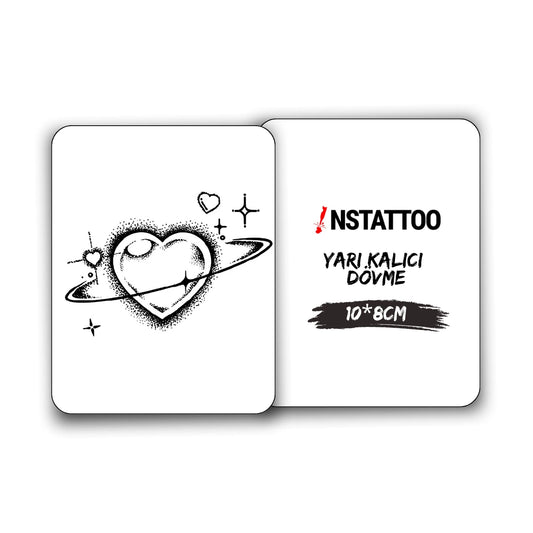 (Özel Tasarım) Heart - Yarı Kalıcı Dövme
