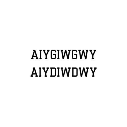 (Özel) If You -  Couple - Yarı Kalıcı Dövme