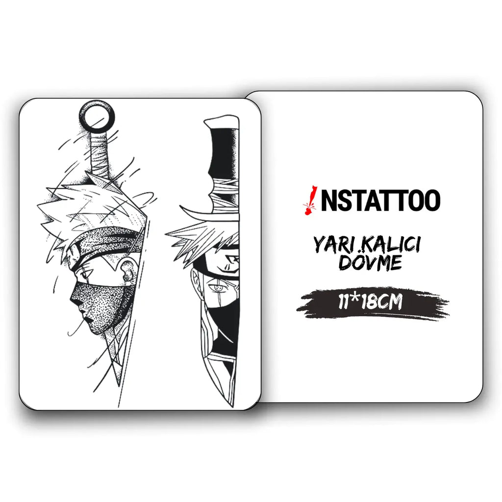 (NRT) Kakashi - Yarı Kalıcı Dövme
