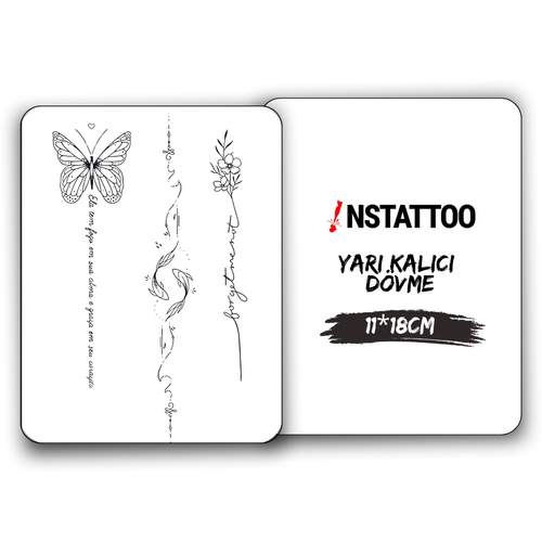 Kararsızım Paketi II - Yarı Kalıcı Dövme