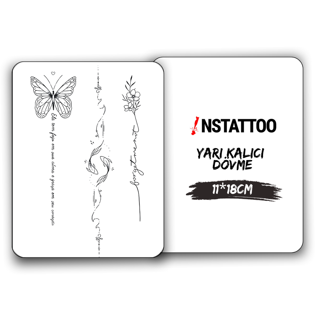 Kararsızım Paketi II - Yarı Kalıcı Dövme