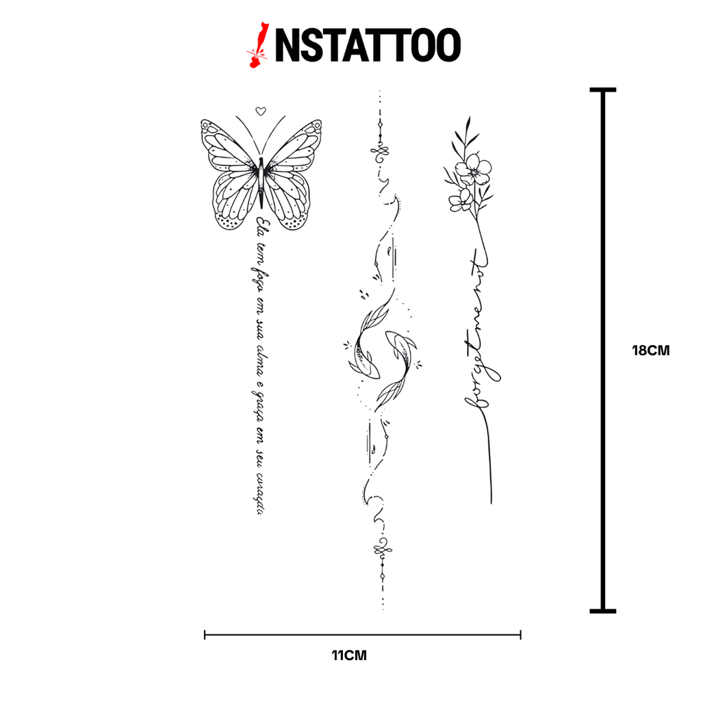Kararsızım Paketi II - Yarı Kalıcı Dövme
