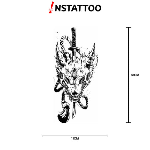 (Özel) Kurama - Yarı Kalıcı Dövme
