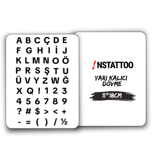 (Özel) Klavye - Yarı Kalıcı Dövme