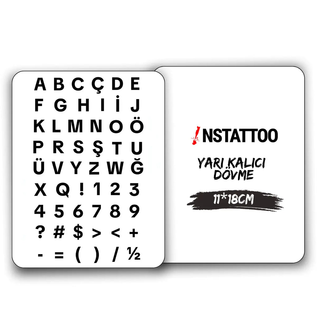 (Özel) Klavye - Yarı Kalıcı Dövme