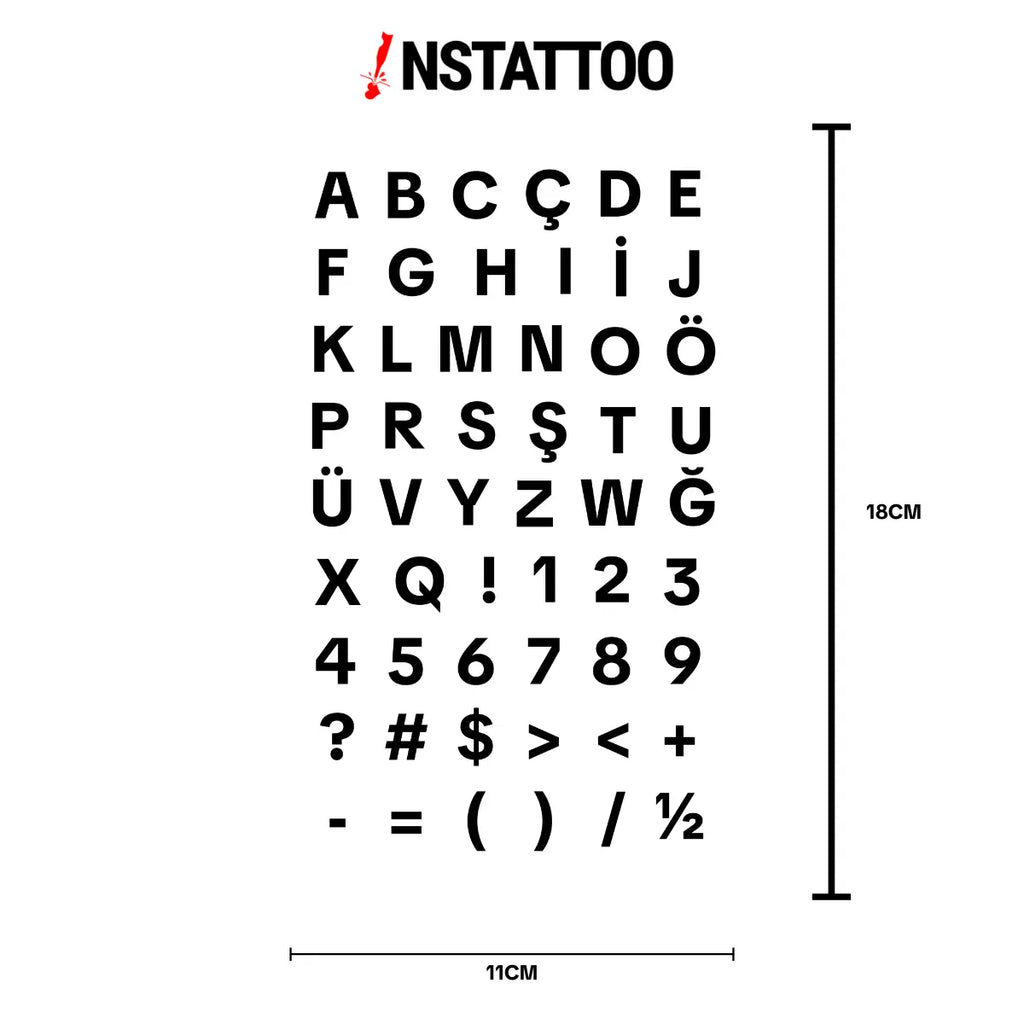 (Özel) Klavye - Yarı Kalıcı Dövme