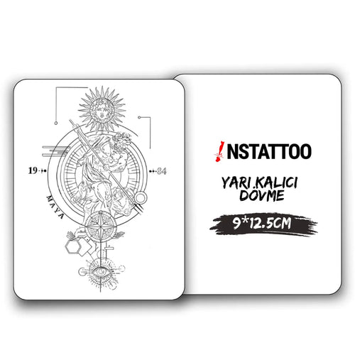(Özel) Maya - Yarı Kalıcı Dövme